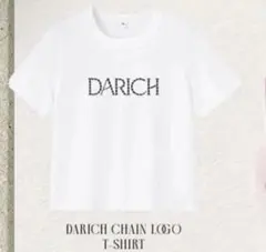 Darich Chain Logo T Shirt WHTキーホルダー付き2点のサムネイル