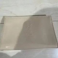 YSL ベージュ ポーチ