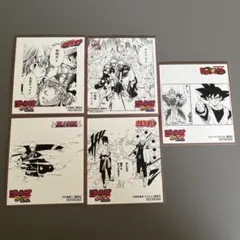 アニメイト　ジャンプフェア 色紙 5枚セット