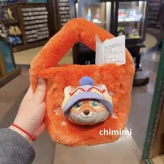 上海ディズニー　冬日　ズードピアニックハンドバッグ　パケットバッグ