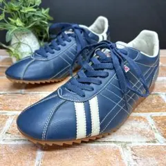 美品✨PATRICK パトリック スニーカー シュリー 25 インディゴ レザー