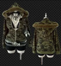 グランジ パーカー