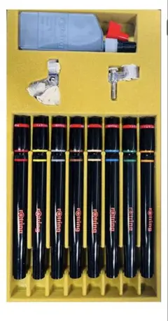 ロットリング rotring VARIANT 製図ペン 8本セット インク