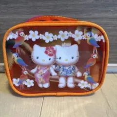 ハローキティ【サンリオ】当時 日焼けキティダニエル ビニールポーチ