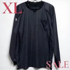 「即日発送」S−three XL メンズダークグレー Vネック アンダーシャツ