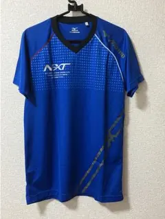 MIZUNO テニスウェア Tシャツ ブルー Lのサムネイル