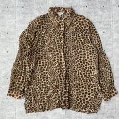 00's vintage シャツ　アーカイブ　グランジ　y2k パンク　総柄