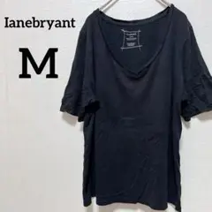 ✨️海外古着✨️Ianebryant 【Ｍ】ブラック Vネック Tシャツ 14/16