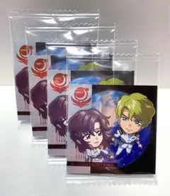 ガンダム シールウエハースvol.4 ムウ•ラ•フラガ&マリュー•ラミアス 4枚