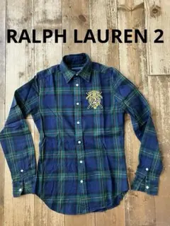 RALPH LAUREN ラルフローレン 長袖シャツ ブラックウォッチ柄 2