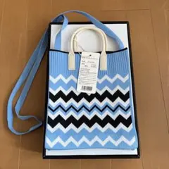 ジグザグ柄 ショルダーバッグ