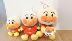 アンパンマン　ぬいぐるみ3点セット