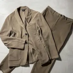 ニューバランス THE CITY セットアップ スーツ キャメル ベージュ ML