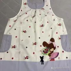 くまのがっこう花束エプロン