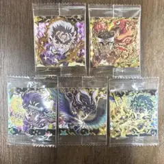 ジョジョの奇妙な冒険 ウエハース シール 5種セット
