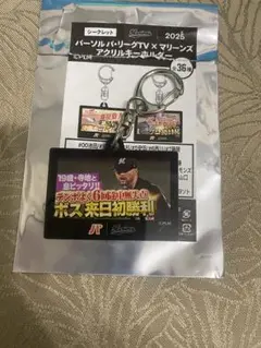 パテレ×マリーンズアクキー　ボス投手