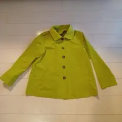 美品★twoZbest TWOZBEST★ライムグリーン コート