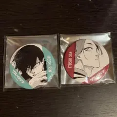 ブルーロック 伊勢丹 缶バッジ 糸師凛　糸師冴　原画