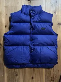 L.L.Bean キッズ M ダウンベスト 青