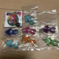 Splatoon スプラトゥーン　イカ　マスコットキーホルダー