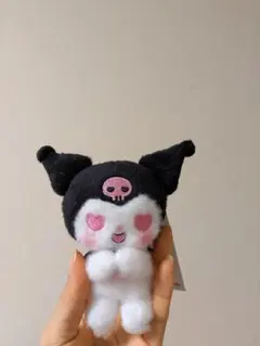 クロミ ハートぬいぐるみネトフリアニメMyMelody&Kuromiマイメロディ