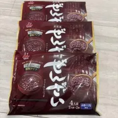 井村屋 ぜんざい ファミリーパック 4人前×3袋のサムネイル