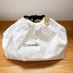 CHANEL ノベルティ ポーチ 巾着　チャーム付き