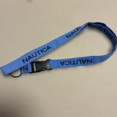希少品　NAUTICA ノーチカ　ネックストラップ　ネックホルダー　ブルー