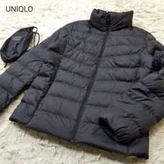 収納袋付UNIQLOレディースSウルトラライトダウンジャケット人気の黒