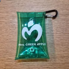Mrs. GREEN APPLE クリアポーチ　カラビナ付き