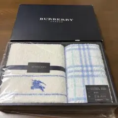 【新品】BURBERRY タオルセット フェイスタオル・ウォッシュタオル