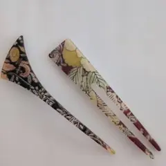 花柄かんざしセット