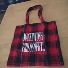 MACKINTOSH PHILOSOPHY チェック柄 トートバッグのサムネイル