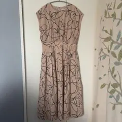 TOMORROWLAND 花柄ノースリーブワンピース