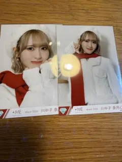 ≠ME 蟹沢萌子 はんぶんこクリスマス 生写真 チュウ - メルカリ