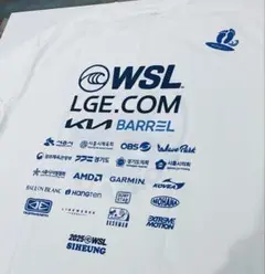 2025 WSL SIHEUNG KOREA OPEN Tシャツ　L