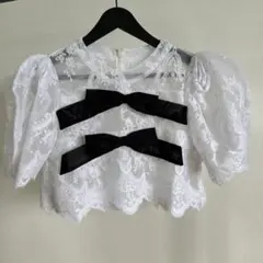Bibiy. LOTTY RIBBON BLOUSE 正規品 - メルカリ