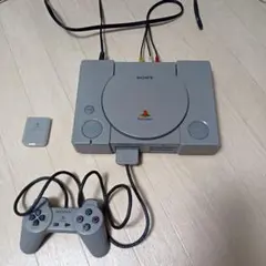 【動作確認済】PS1 PlayStation本体コントローラーメモリーカード付