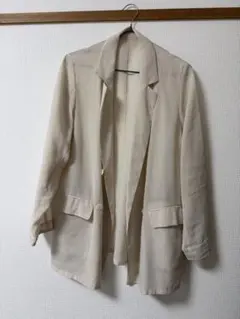 正規品【loungedress】リネンライクシアージャケットFサイズのサムネイル