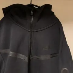 良品 NIKE テックフリース フルジップ パーカー ブラック 2XL