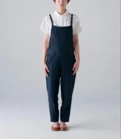 アトリエナルセ サロペット リネン ネイビー