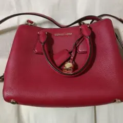 MICHAEL KORS レッド ショルダーバッグ