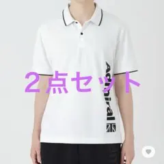 未使用 Admiral ポロシャツ ATLA429 ブラック M テニスウェア - メルカリ