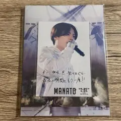 BE:FIRST　マナト　ドームDVD2:BE特典　フォトカード