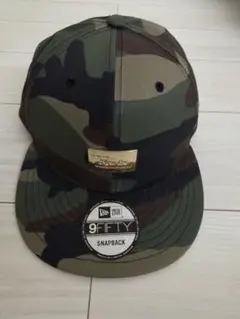 NEW ERA ニューエラ　迷彩　カモフラ　ゴールドメタルプレート　9FIFTY