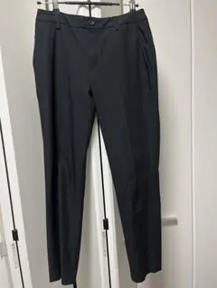 ブラック スリムフィット パンツ