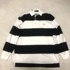 希少　Polo by Ralph Lauren ラガーシャツ　XL 常田大希 常田大希 着用】ラルフローレン ポロシャツ(XL) ビック