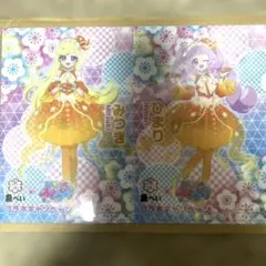 ひみつのアイプリ カード みつき ひまり クリアファイル セット 魚べい