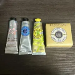 【新品】 ロクシタン ハンドクリーム3本 石鹸セット ギフト箱付き