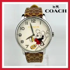 極美品！COACH ミッキーマウス 時計 2025年最新】コーチ ディズニー ミッキー 腕時計の人気アイテム